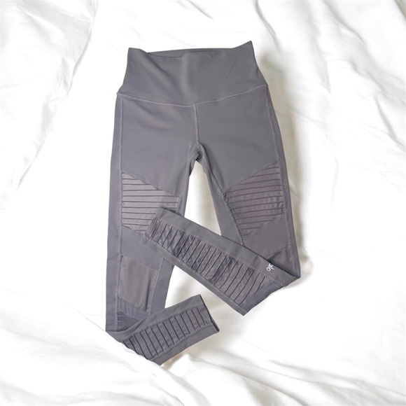 Alo Yoga High Waist Moto Legging - Picture 4 of 15